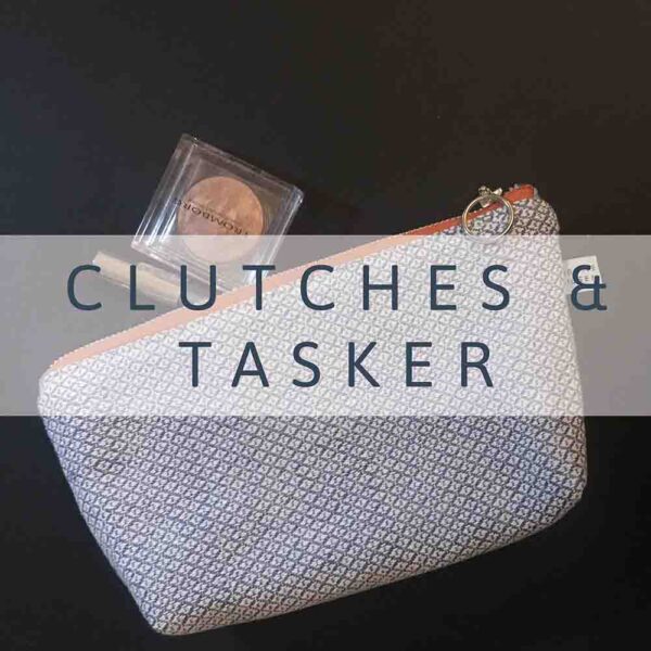 Håndvævede clutches & Tasker