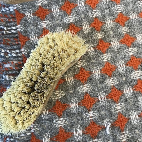 Håndvævet blød babyplaid